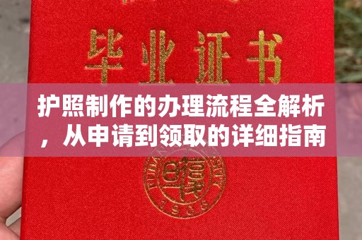 安多护照制作的办理流程全解析，从申请到领取的详细指南