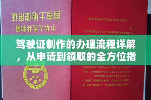 安多驾驶证制作的办理流程详解，从申请到领取的全方位指南