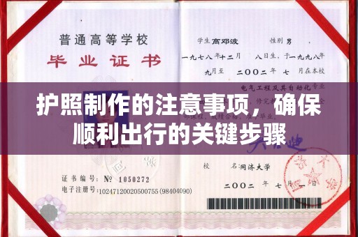 安多护照制作的注意事项，确保顺利出行的关键步骤
